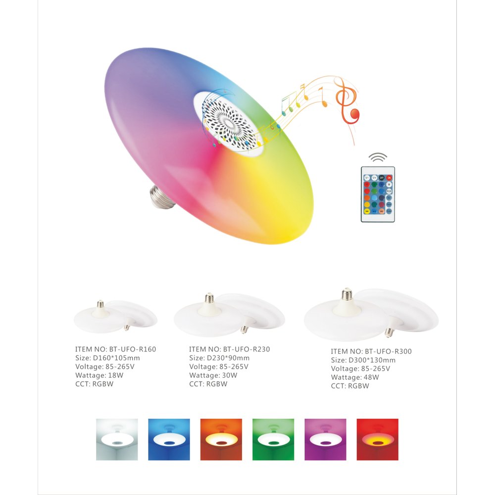 BT-UFO Series — UFO Bluetooth Music Lamp