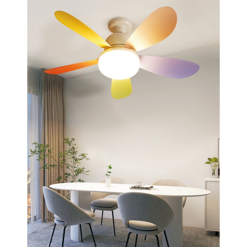 FS-6YHX-R520-DL — 20.5" Double-Lampshade Fan Light