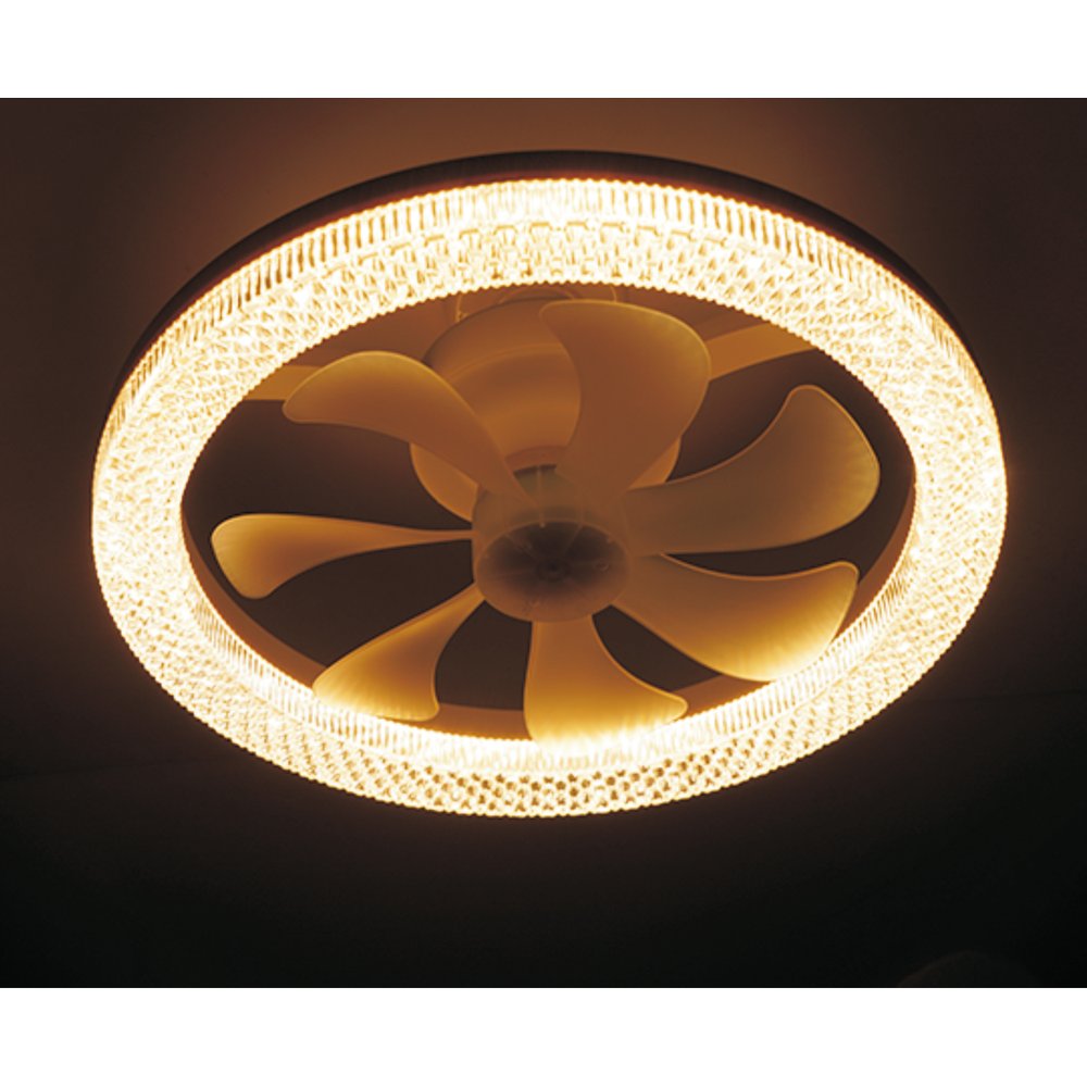 FS-BJG-R350 — 14" RGB Ring Fan Light